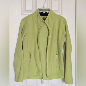 B.U.M Equipment Women's (Small)  Fleece Zip-Front High-Neck Utility Jacket